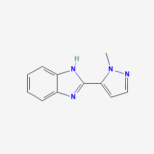 2-(1-methyl-1H-pyrazol-5-yl)-1H-benzimidazole