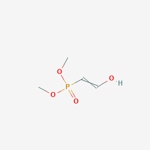 molecular formula C4H9O4P B14374394 Dimethyl (2-hydroxyethenyl)phosphonate CAS No. 91152-71-5
