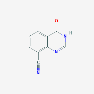 4-Hydroxyquinazoline-8-carbonitrile