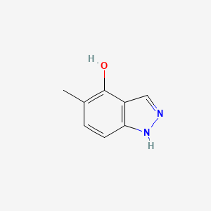 molecular formula C8H8N2O B1437451 5-Methyl-1H-indazol-4-ol CAS No. 1360968-74-6