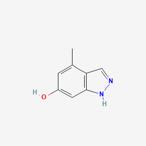 molecular formula C8H8N2O B1437452 4-Methyl-1H-indazol-6-ol CAS No. 885521-33-5