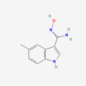 N-Hydroxy-5-methyl-1H-indole-3-carboximidamide
