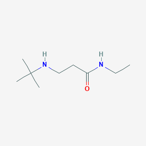 molecular formula C9H20N2O B1437468 3-(Tert-butylamino)-N-ethylpropanamide CAS No. 1040689-95-9