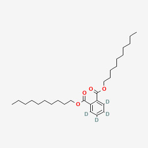 molecular formula C28H46O4 B1437477 邻苯二甲酸二癸酯 D4 CAS No. 1276197-18-2