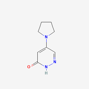 5-(1-Pyrrolidinyl)-3(2H)-pyridazinone