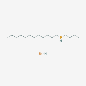 molecular formula C16H36BrP B14374895 Butyl(dodecyl)phosphane;hydrobromide CAS No. 90455-50-8