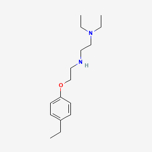 N1,N1-diethyl-N2-[2-(4-ethylphenoxy)ethyl]-1,2-ethanediamine