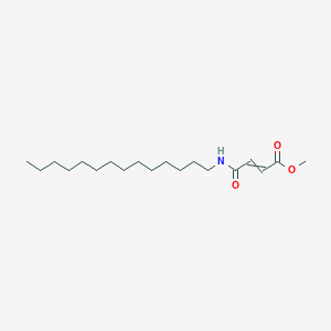 molecular formula C19H35NO3 B14374948 Methyl 4-oxo-4-(tetradecylamino)but-2-enoate CAS No. 90061-97-5