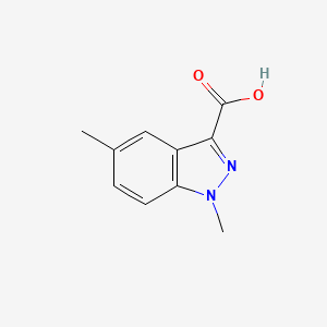 B1437499 1,5-Dimethyl-1H-indazole-3-carboxylic acid CAS No. 1033693-06-9