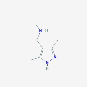 (3,5-Dimethyl-1H-pyrazol-4-ylmethyl)-methyl-amine