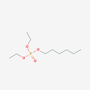 molecular formula C10H23O4P B143752 Diethyl hexyl phosphate CAS No. 7110-49-8