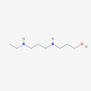 molecular formula C8H20N2O B1437520 3-{[3-(乙基氨基)丙基]氨基}-1-丙醇 CAS No. 1040692-77-0