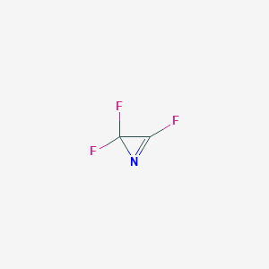 molecular formula C2F3N B14375267 2,2,3-Trifluoro-2H-azirene CAS No. 89555-01-1
