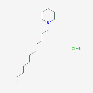 molecular formula C16H34ClN B14375375 1-Undecylpiperidine;hydrochloride CAS No. 89632-28-0
