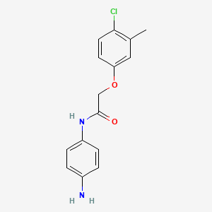 N-(4-Aminophenyl)-2-(4-chloro-3-methylphenoxy)-acetamide