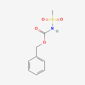 molecular formula C9H11NO4S B14375455 Benzyl (methanesulfonyl)carbamate CAS No. 90903-98-3