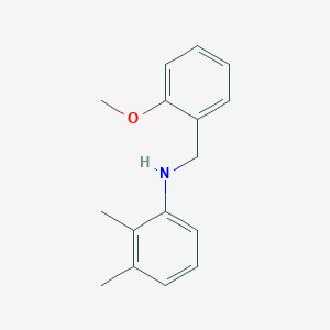 molecular formula C16H19NO B1437561 N-(2-Methoxybenzyl)-2,3-dimethylaniline CAS No. 1020939-95-0