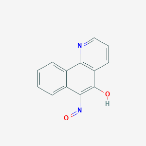molecular formula C13H8N2O2 B14375659 6-Nitrosobenzo[h]quinolin-5(1H)-one CAS No. 88346-11-6