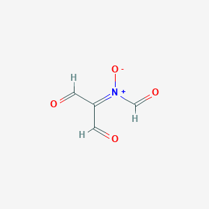 molecular formula C4H3NO4 B14375678 N-Formyl-1,3-dioxopropan-2-imine N-oxide CAS No. 88673-20-5