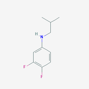 3,4-difluoro-N-(2-methylpropyl)aniline