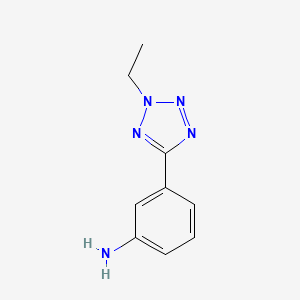 3-(2-ethyl-2H-tetrazol-5-yl)aniline