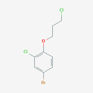 4-Bromo-2-chloro-1-(3-chloropropoxy)benzene