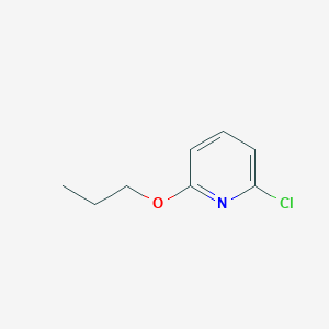 molecular formula C8H10ClNO B14376254 2-Chloro-6-propoxypyridine CAS No. 89481-97-0