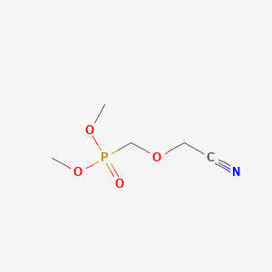 molecular formula C5H10NO4P B14376258 Dimethyl [(cyanomethoxy)methyl]phosphonate CAS No. 90212-95-6