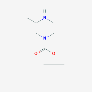 molecular formula C10H20N2O2 B143764 叔丁基 3-甲基哌嗪-1-羧酸酯 CAS No. 120737-59-9