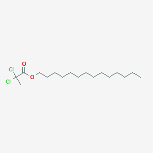 molecular formula C17H32Cl2O2 B14376577 Tetradecyl 2,2-dichloropropanoate CAS No. 89876-43-7