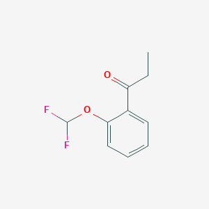 1-[2-(Difluoromethoxy)phenyl]propan-1-one