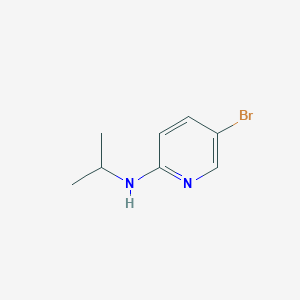 molecular formula C8H11BrN2 B1437685 5-溴-N-异丙基吡啶-2-胺 CAS No. 443339-43-3