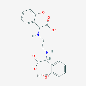 molecular formula C18H16InN2O6- B143769 In-Ehpg CAS No. 132830-15-0