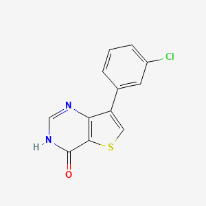 7-(3-chlorophenyl)thieno[3,2-d]pyrimidin-4(3H)-one