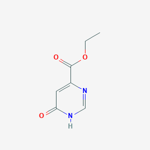molecular formula C7H8N2O3 B1437708 Ethyl 6-oxo-3,6-dihydropyrimidine-4-carboxylate CAS No. 223788-14-5