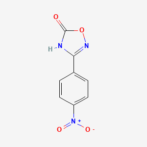 molecular formula C8H5N3O4 B1437715 3-(4-硝基苯基)-4,5-二氢-1,2,4-噁二唑-5-酮 CAS No. 19932-97-9