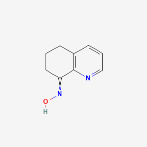 molecular formula C9H10N2O B1437722 6,7-dihydro-8(5H)-quinolinone oxime CAS No. 58509-59-4