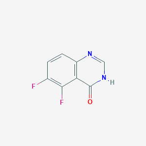 molecular formula C8H4F2N2O B1437744 5,6-Difluoroquinazolin-4(3H)-one CAS No. 933823-89-3