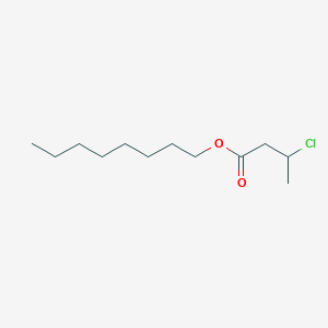molecular formula C12H23ClO2 B14377445 Octyl 3-chlorobutanoate CAS No. 88395-86-2