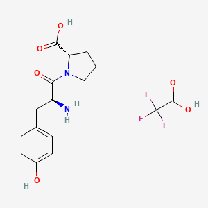 molecular formula C16H19F3N2O6 B1437771 TYR-PRO TFA Salt CAS No. 51871-48-8