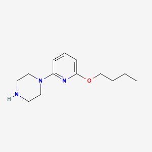 molecular formula C13H21N3O B1437788 1-(6-Butoxypyridin-2-Yl)Piperazine CAS No. 902837-07-4