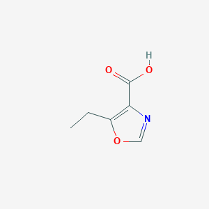 molecular formula C6H7NO3 B1437789 5-Ethyl-1,3-Oxazole-4-Carboxylic Acid CAS No. 898227-93-5