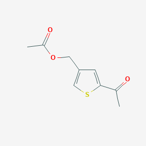 (5-Acetylthiophen-3-yl)methyl acetate