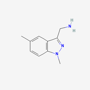 1-(1,5-Dimethyl-1H-indazol-3-YL)methanamine