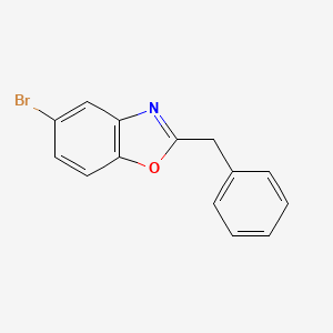 2-Benzyl-5-bromo-1,3-benzoxazole