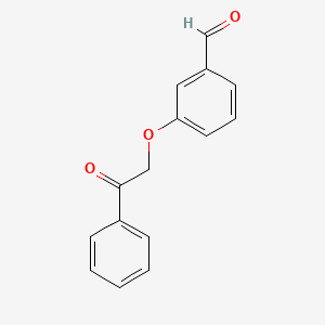 3-(2-Oxo-2-phenylethoxy)benzaldehyde