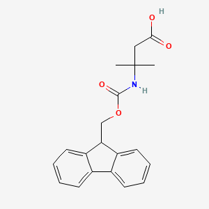 molecular formula C20H21NO4 B1437849 Fmoc-3-amino-3-methyl-butyric acid CAS No. 244031-65-0