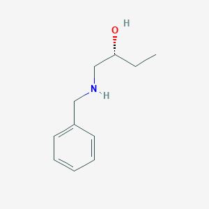 molecular formula C11H17NO B14378588 (S)-1-Benzylamino-butan-2-ol 