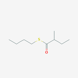 molecular formula C9H18OS B14378607 s-Butyl 2-methylbutanethioate CAS No. 88525-36-4