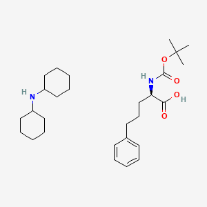 Boc-D-2-amino-5-phenyl-pentanoic acid-DCHA